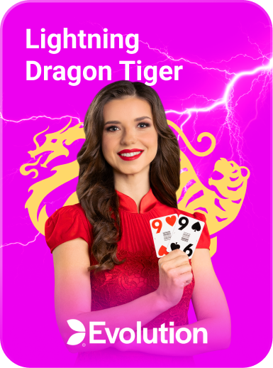 Card Lightning Dragon Tiger